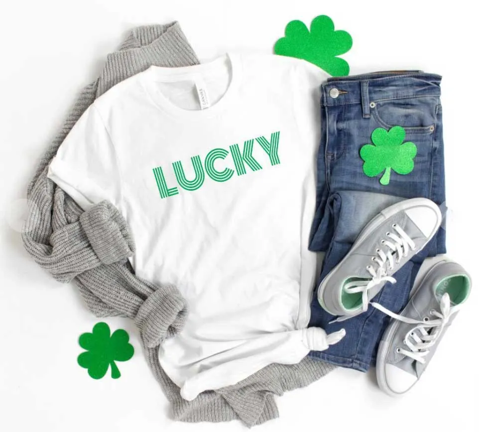 LUCKY Retro Graphic Tee