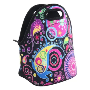 Lunch Bags Insulated for Women Men Adult Neoprene Cute Tote Waterproof Thermal Reusable Durable Boxes for Work Office Picnic Travel Mom Bag