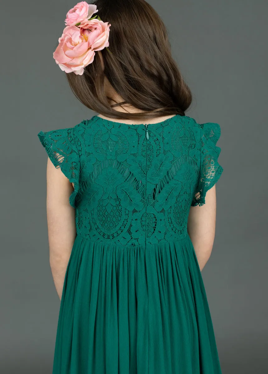 Macy Dress in Teal