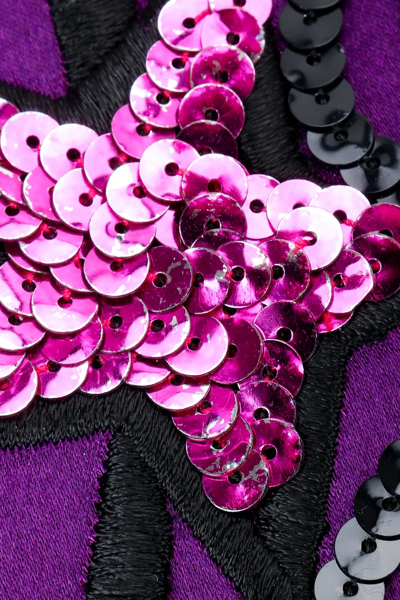 Magic Eye Satin Jacket & Skirt Set