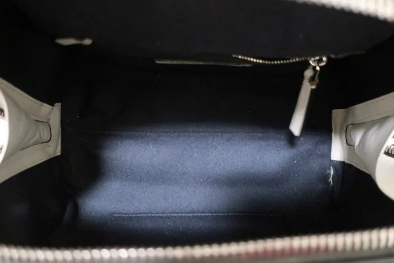 Marni Duffle Bag Black/Multicolor Striped Leather Small Crossbody Bag