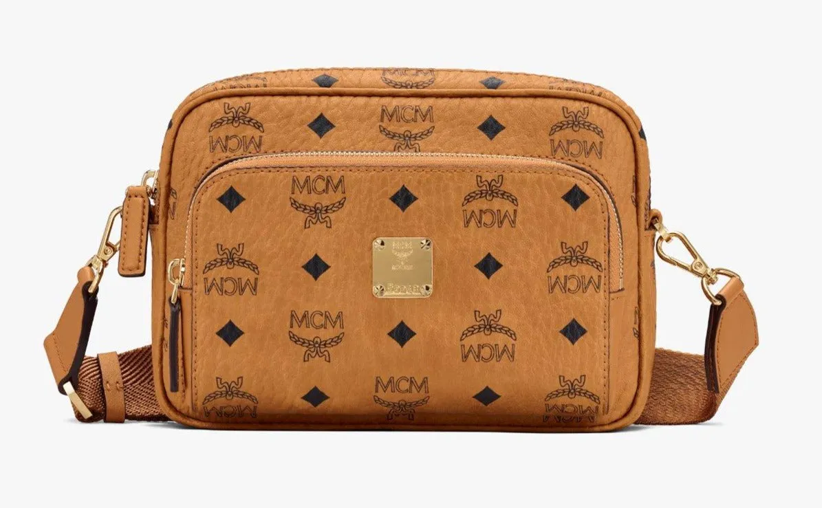 MCM Aren Crossbody Small-MMRAAKC02-Cognac