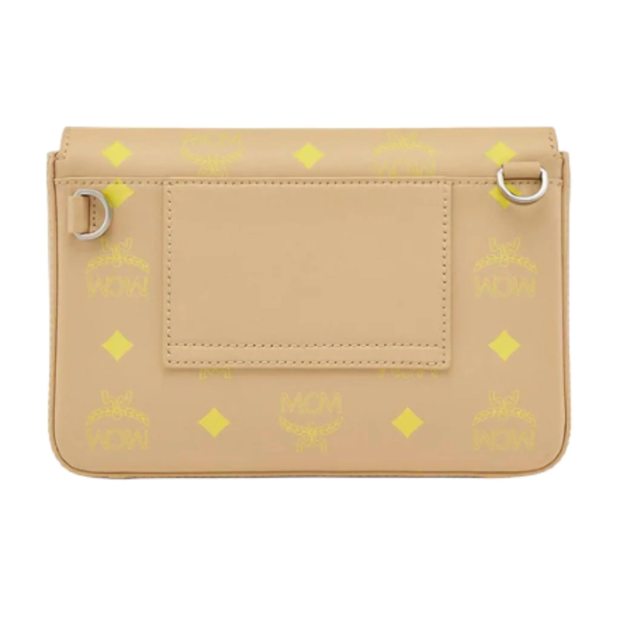 MCM Mille Crossbody in Color Splash Logo Leather