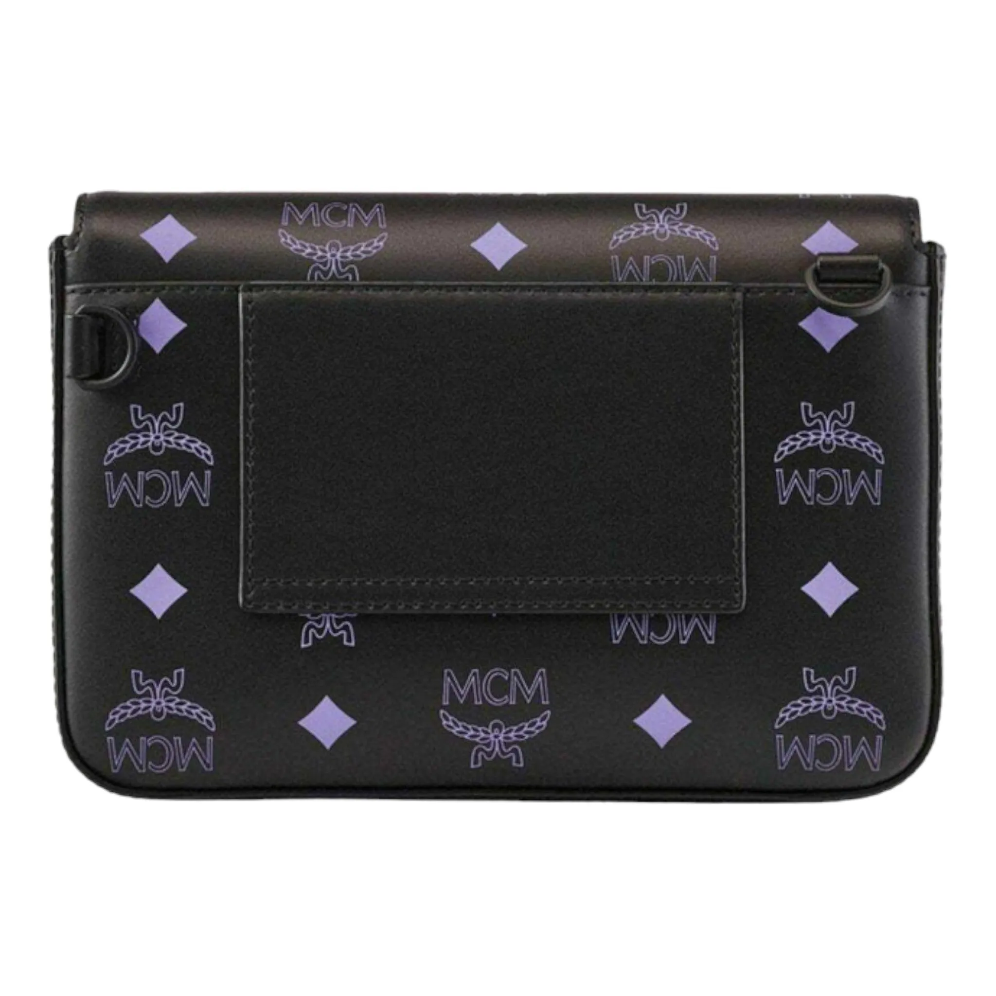 MCM Mille Crossbody in Color Splash Logo Leather