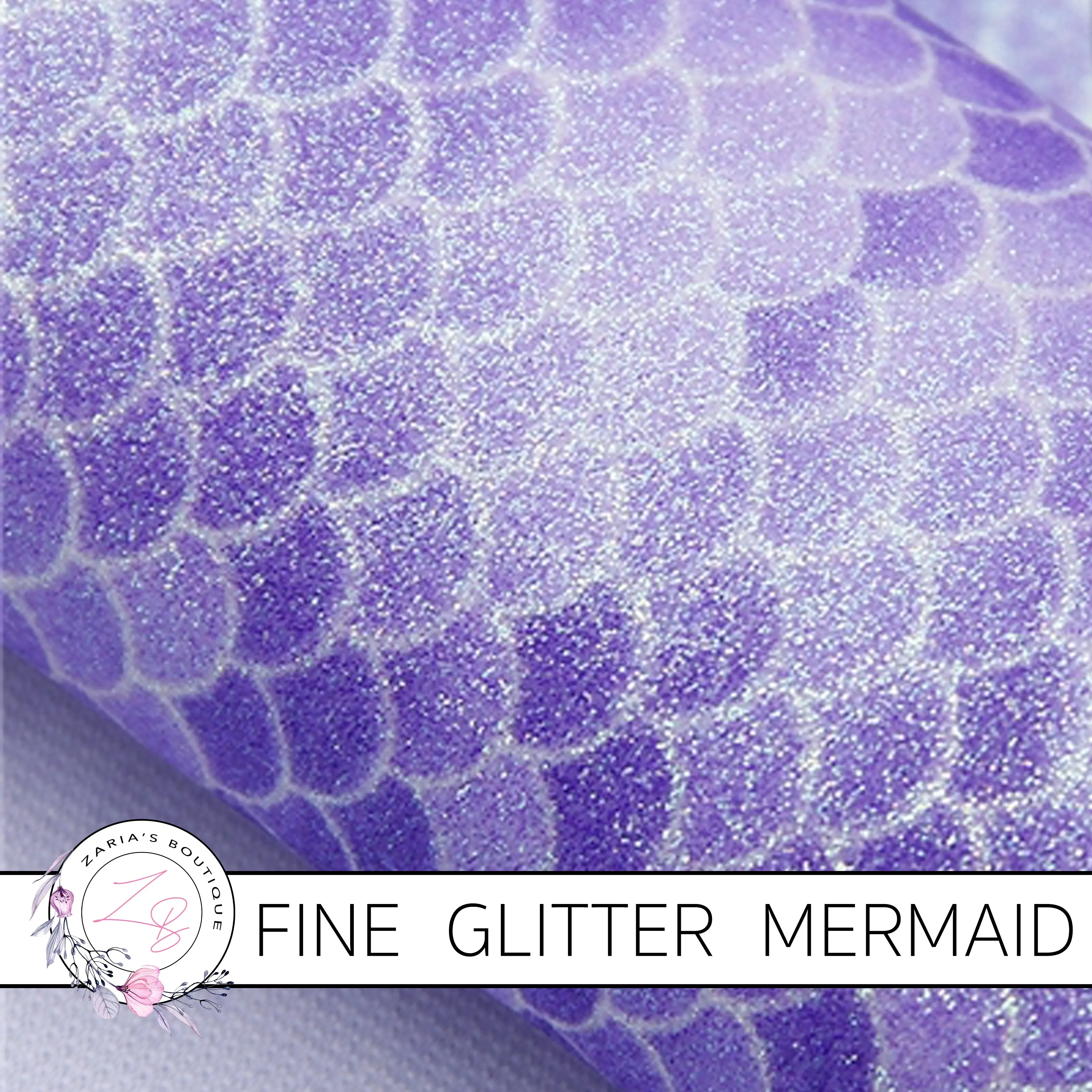 Mermaid Scales ~ Fine Glitter ~  Purple ~ 0.70mm