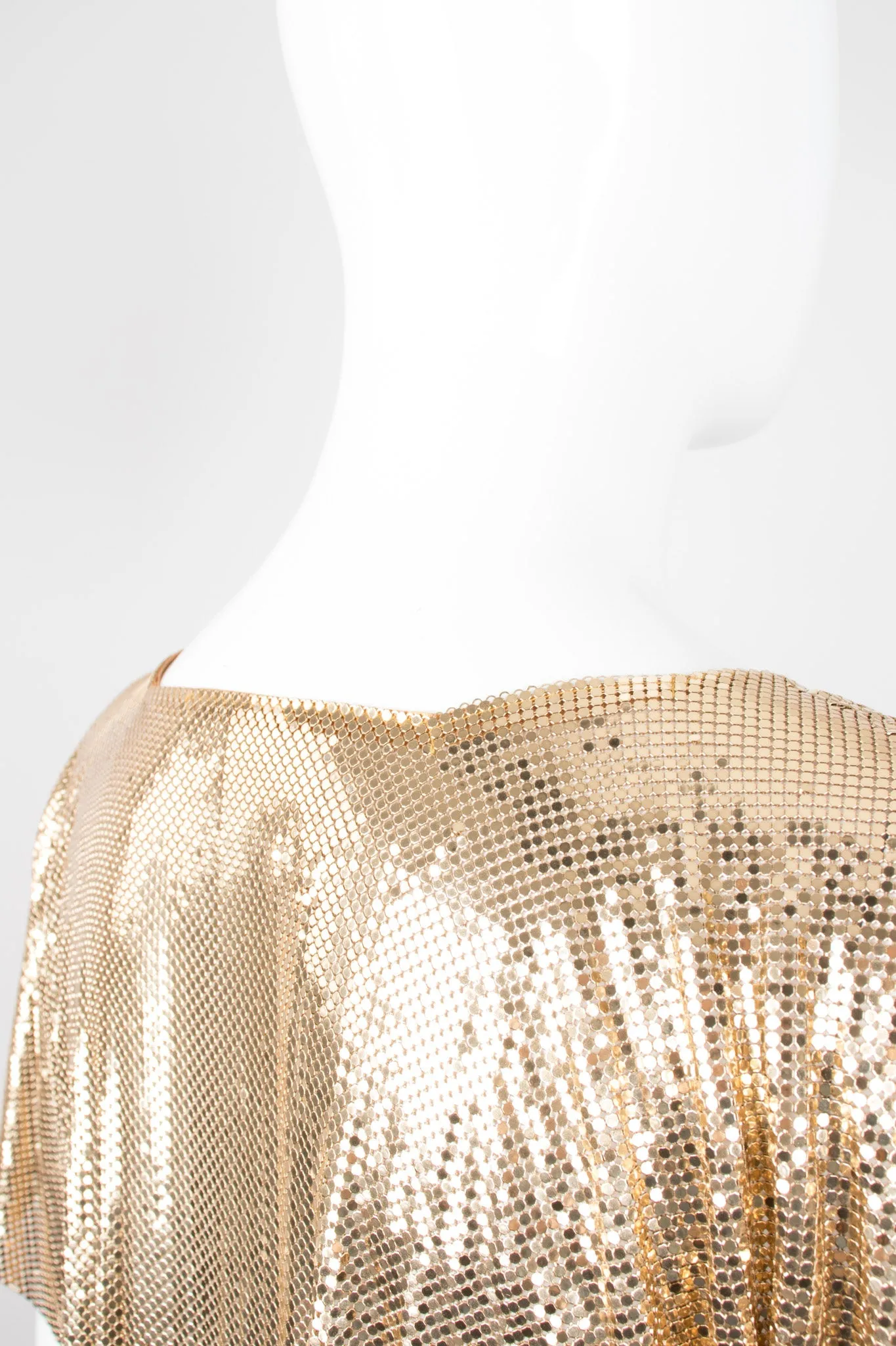 Mesh Cowlneck Top