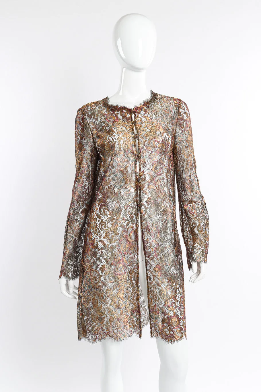 Metallic Lace Jacket