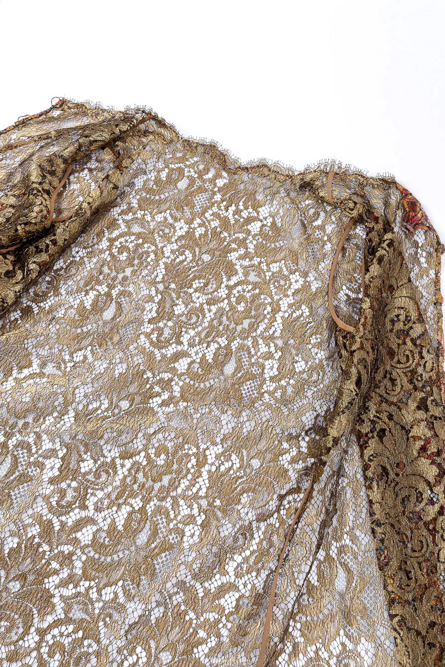 Metallic Lace Jacket
