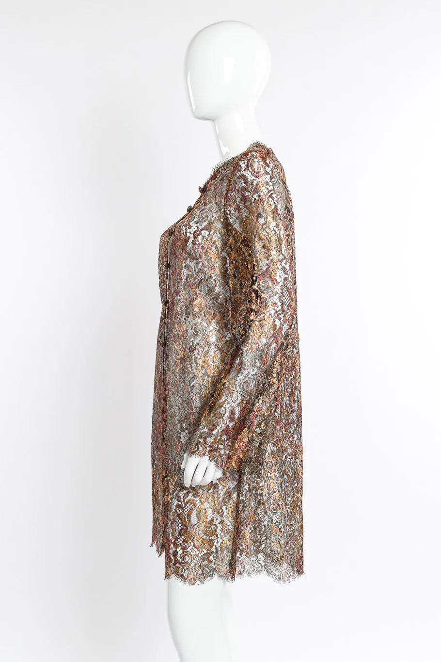 Metallic Lace Jacket