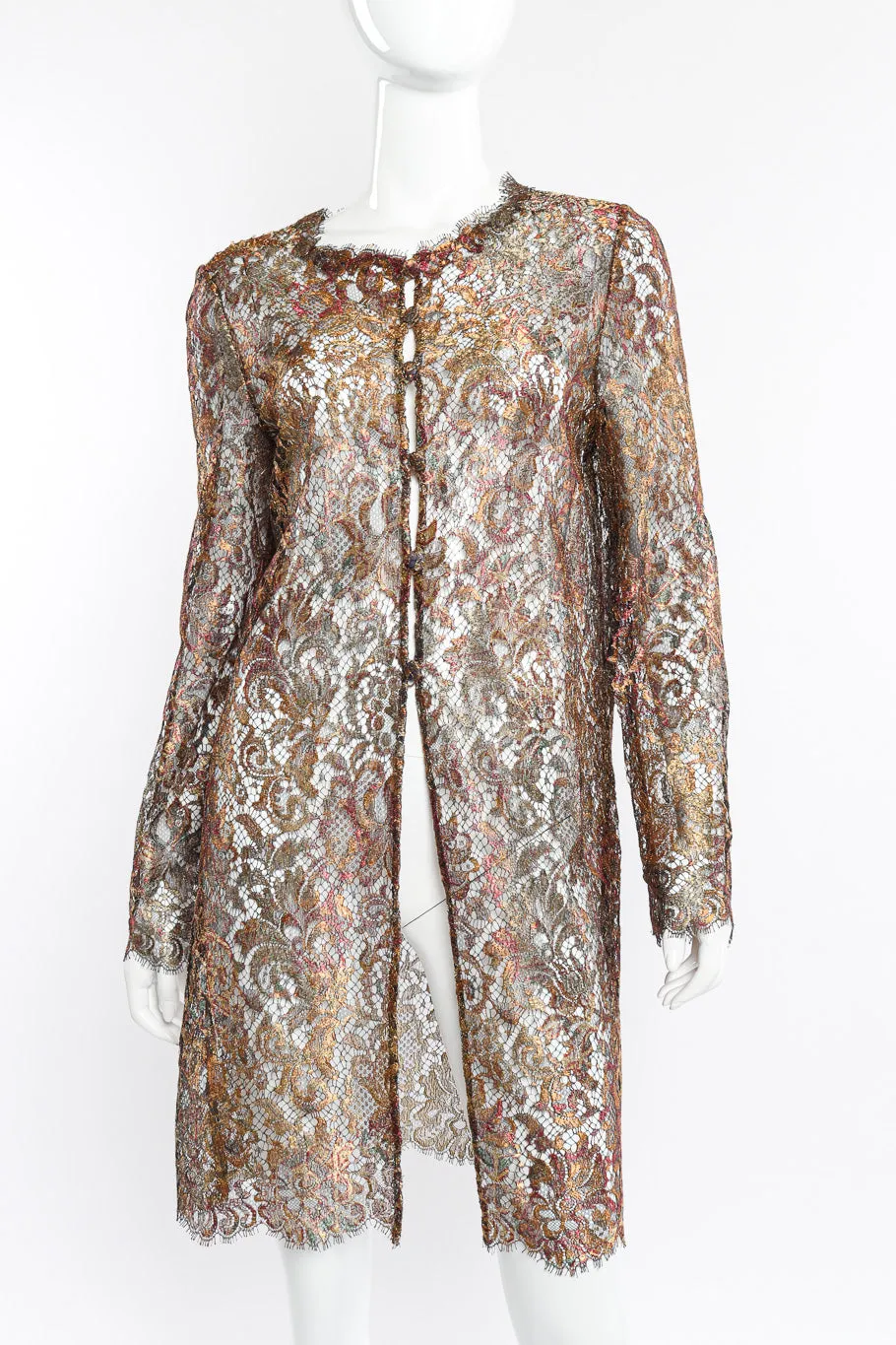 Metallic Lace Jacket