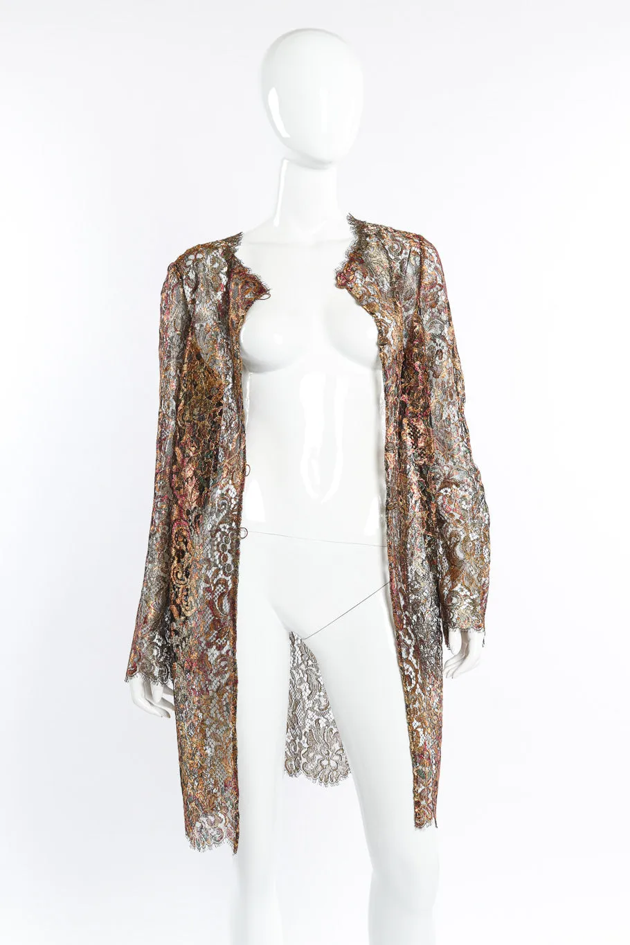 Metallic Lace Jacket