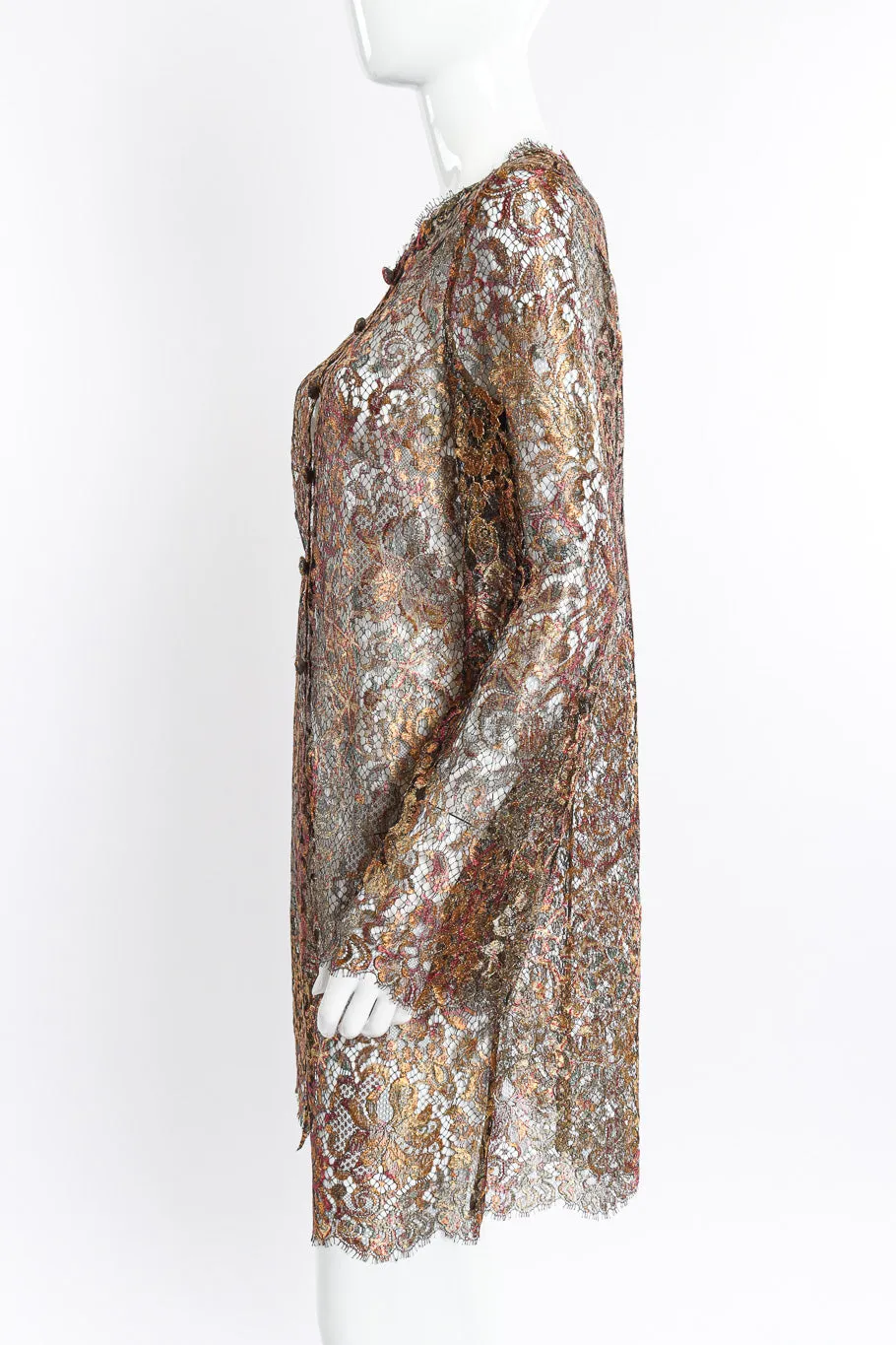 Metallic Lace Jacket