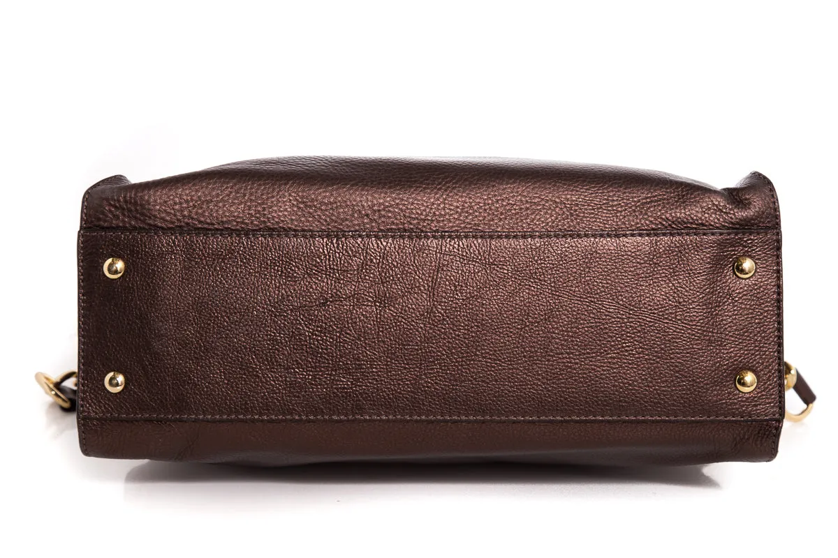 Michael Kors Bronze Shoulder Bag