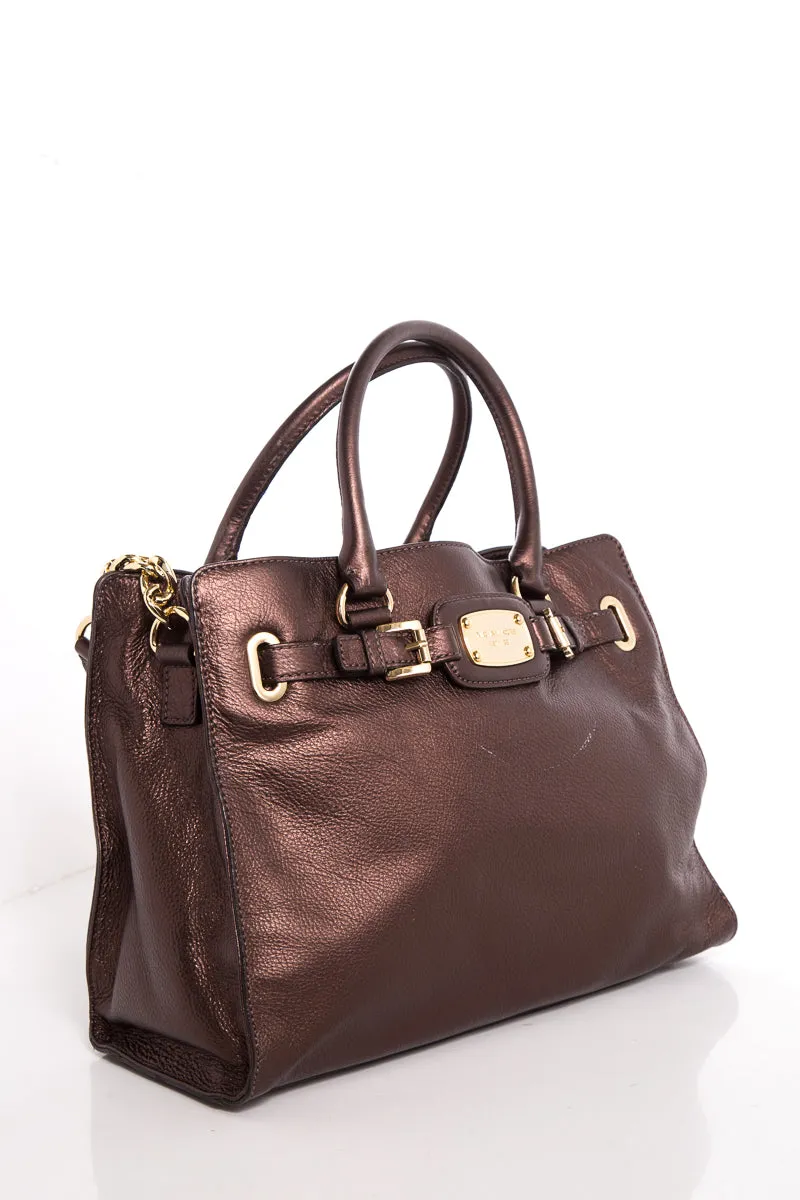 Michael Kors Bronze Shoulder Bag