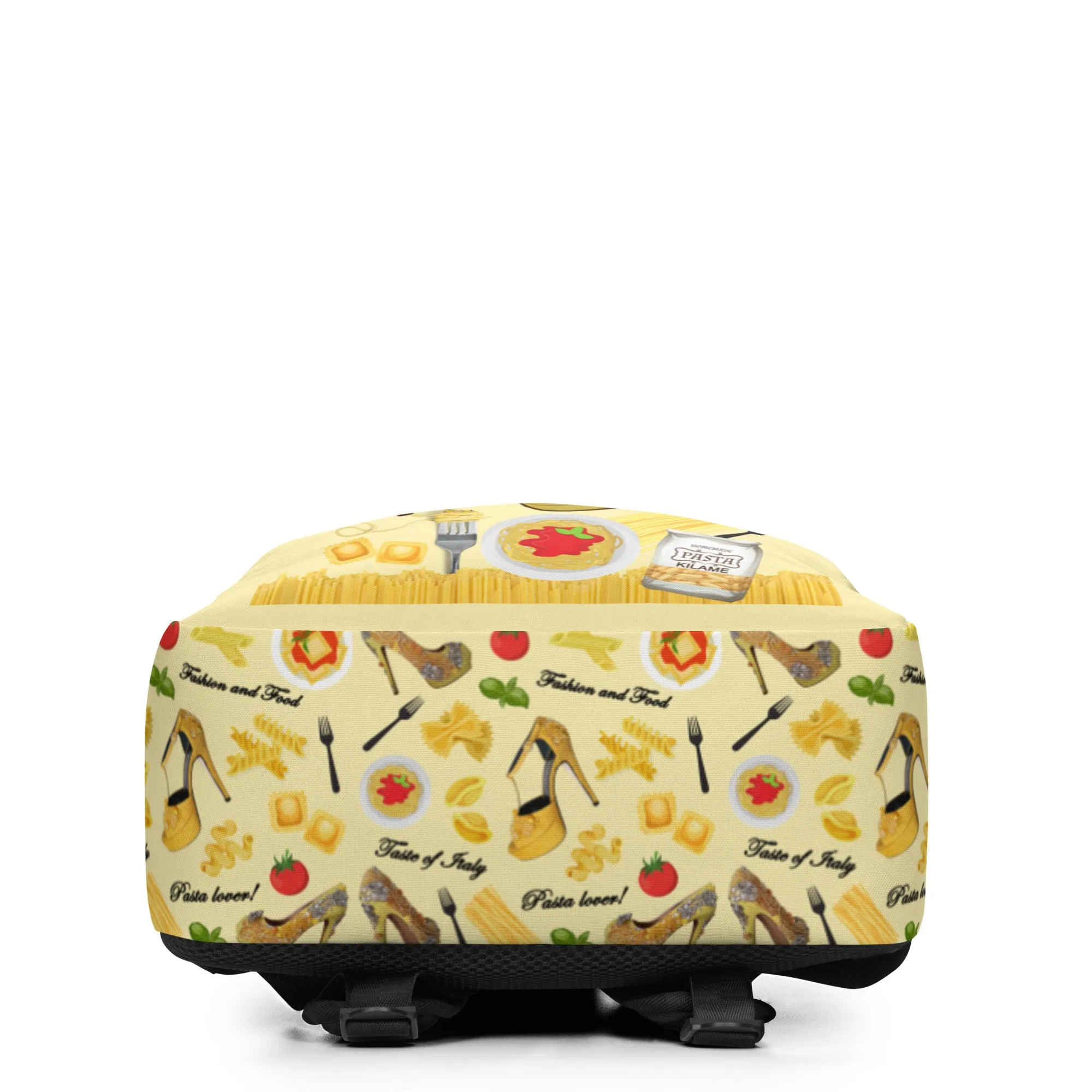 Minimalist Backpack 'Pasta and shoes'