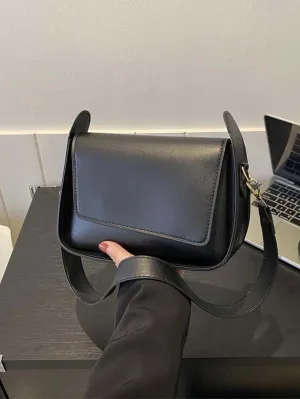 Minimalist Street Candy Fashion Square Bag - Black - FD ⚡