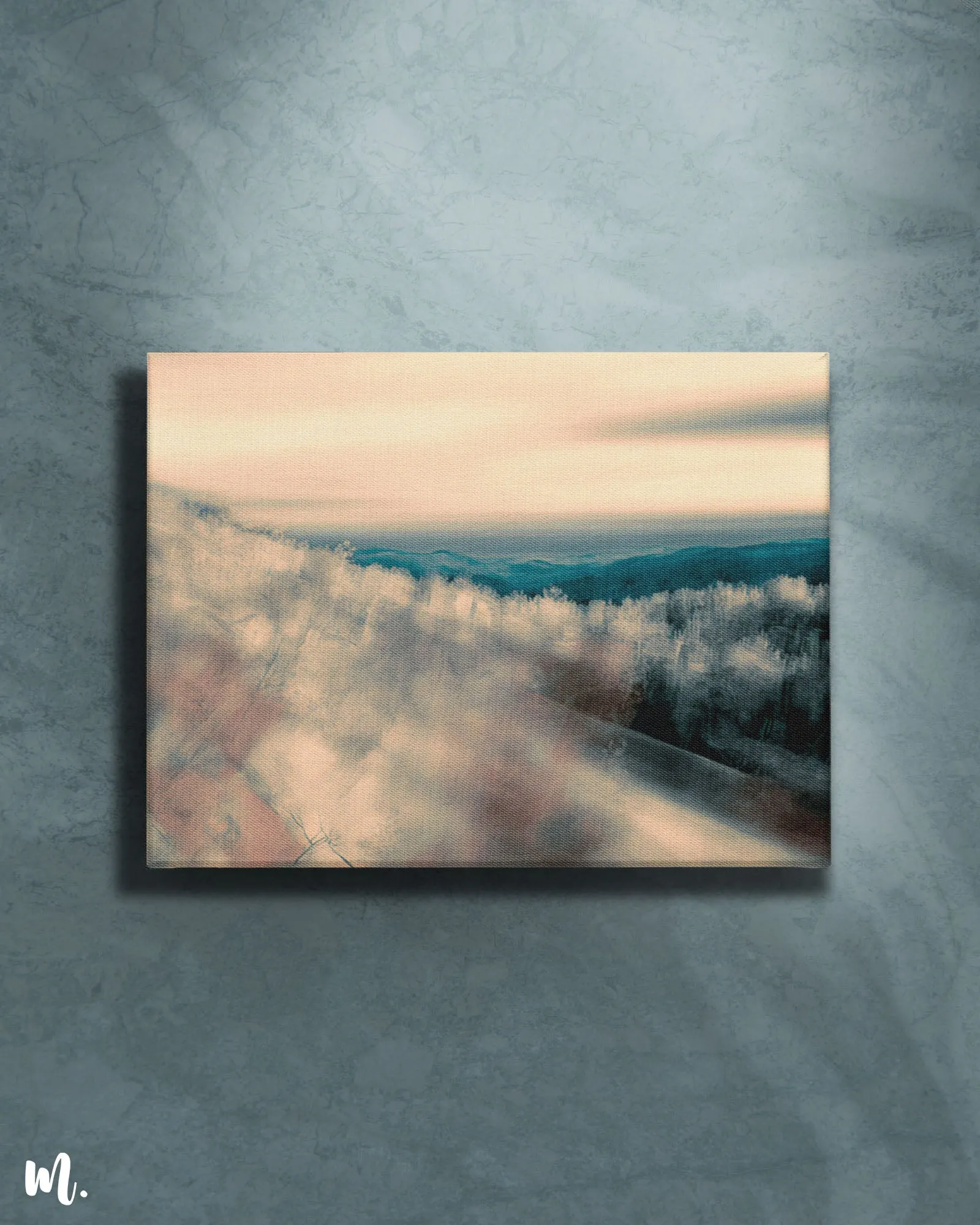 Misty Horizon modern canvas art