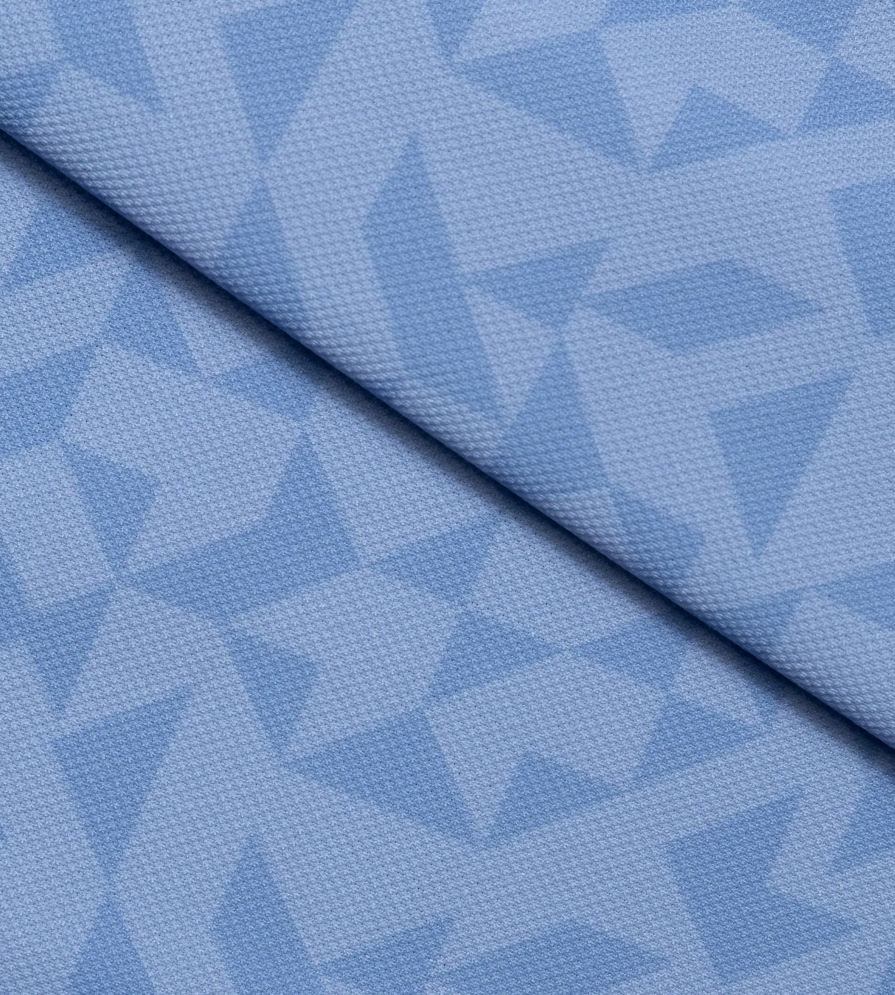 MODERN ABSTRACT POLO - BLUE