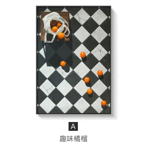 Modern Fruit Canvas Painting Minimalist
