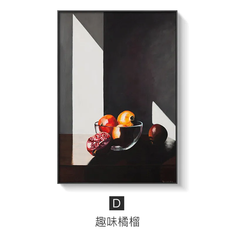 Modern Fruit Canvas Painting Minimalist