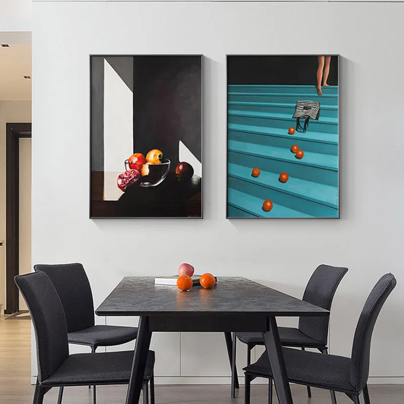 Modern Fruit Canvas Painting Minimalist
