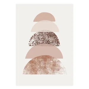 Modern Terracotta Boho Sun Moon Wall Art