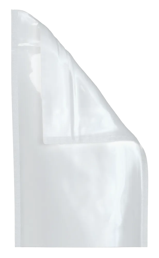 Mylar Bag White/Clear - 1/4 Oz - 7 Grams - 4" x 6.5" - (100 to 50,000 Count)