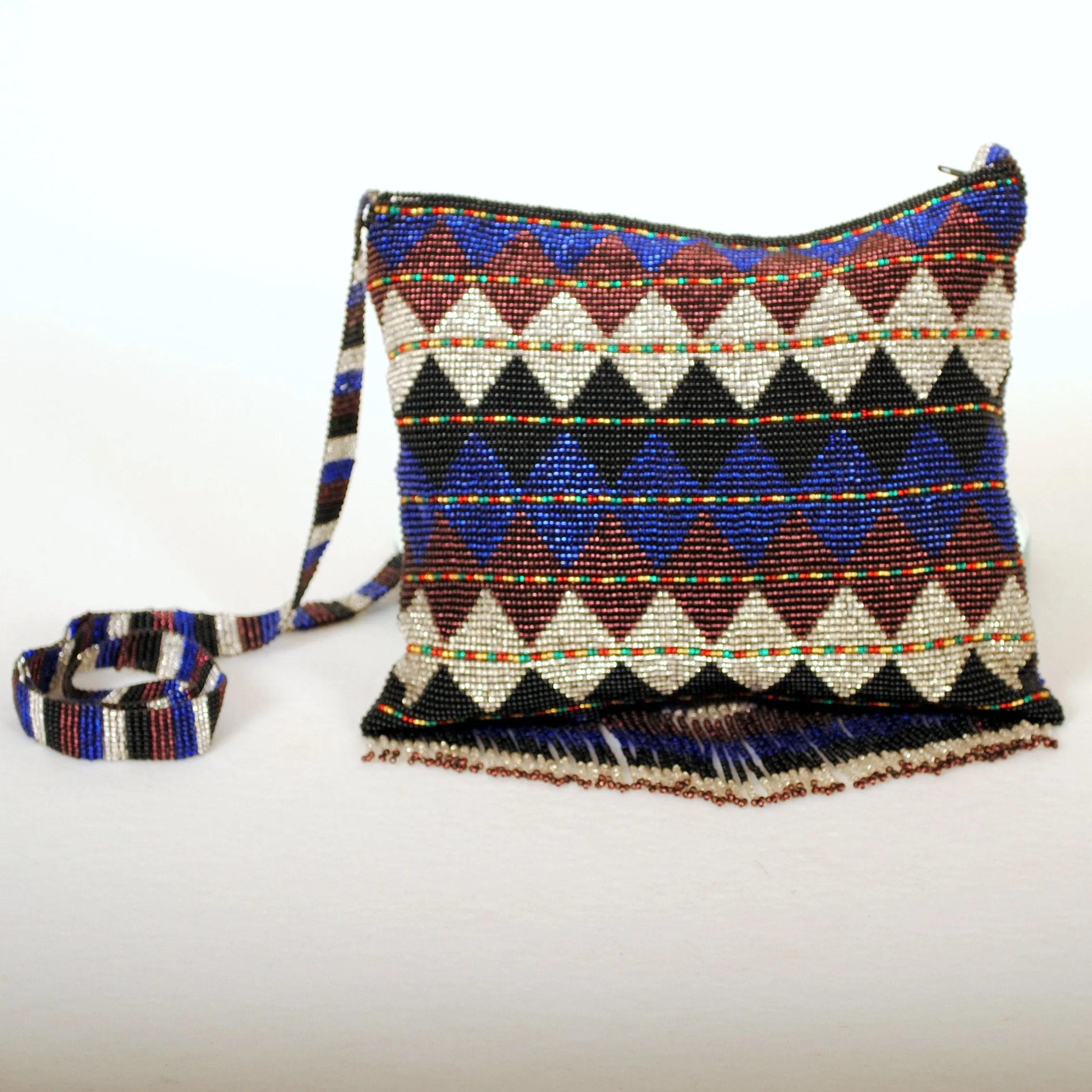 Native American Indian Beaded Bag
