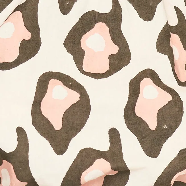 Naxos Dress in Oyster Print
