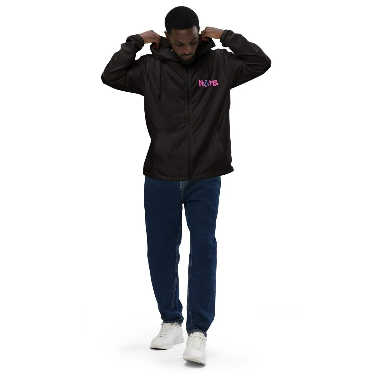 NOPE Sobriety Symbol Windbreaker - Unisex