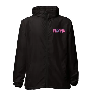 NOPE Sobriety Symbol Windbreaker - Unisex