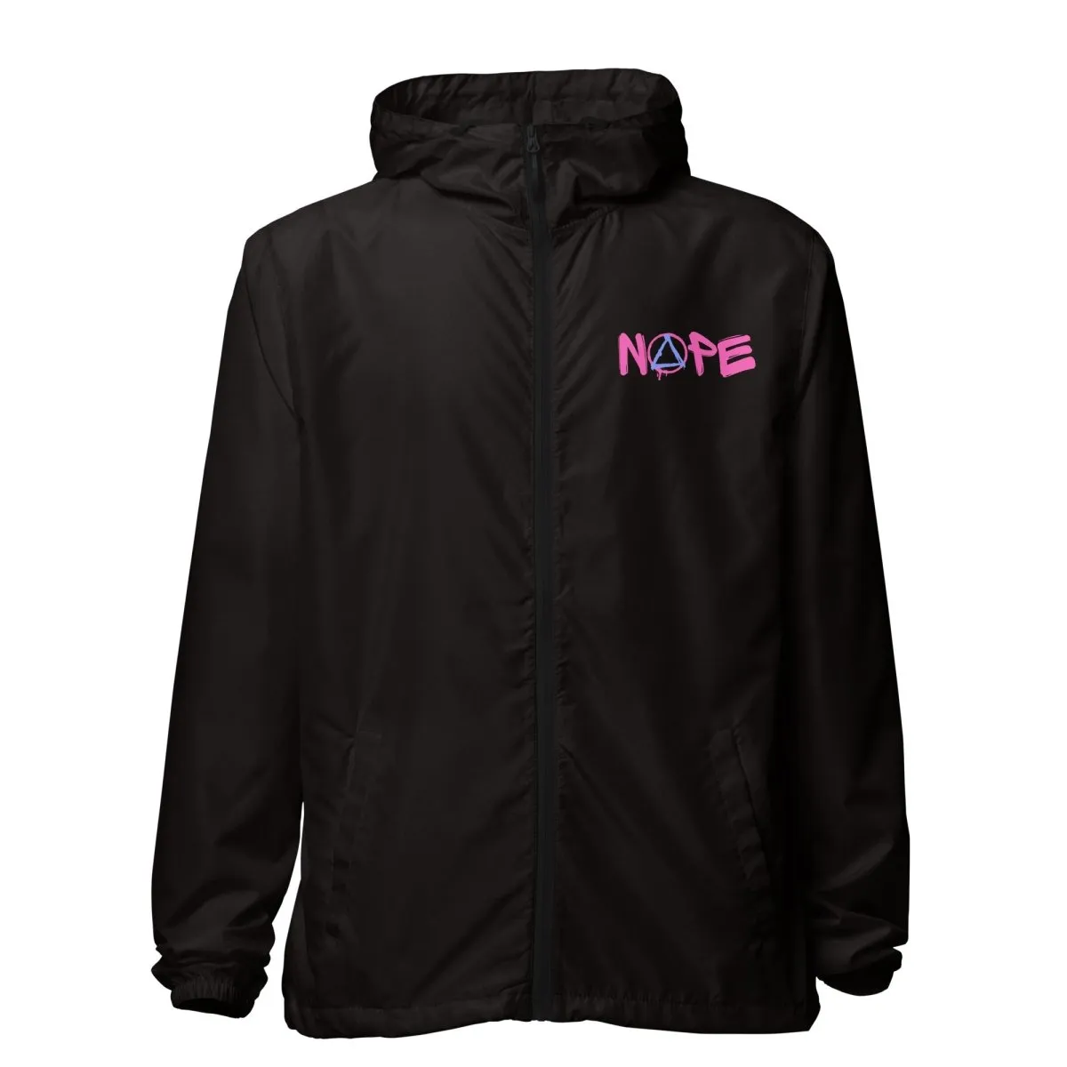 NOPE Sobriety Symbol Windbreaker - Unisex