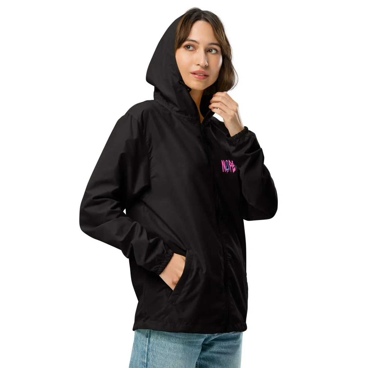 NOPE Sobriety Symbol Windbreaker - Unisex