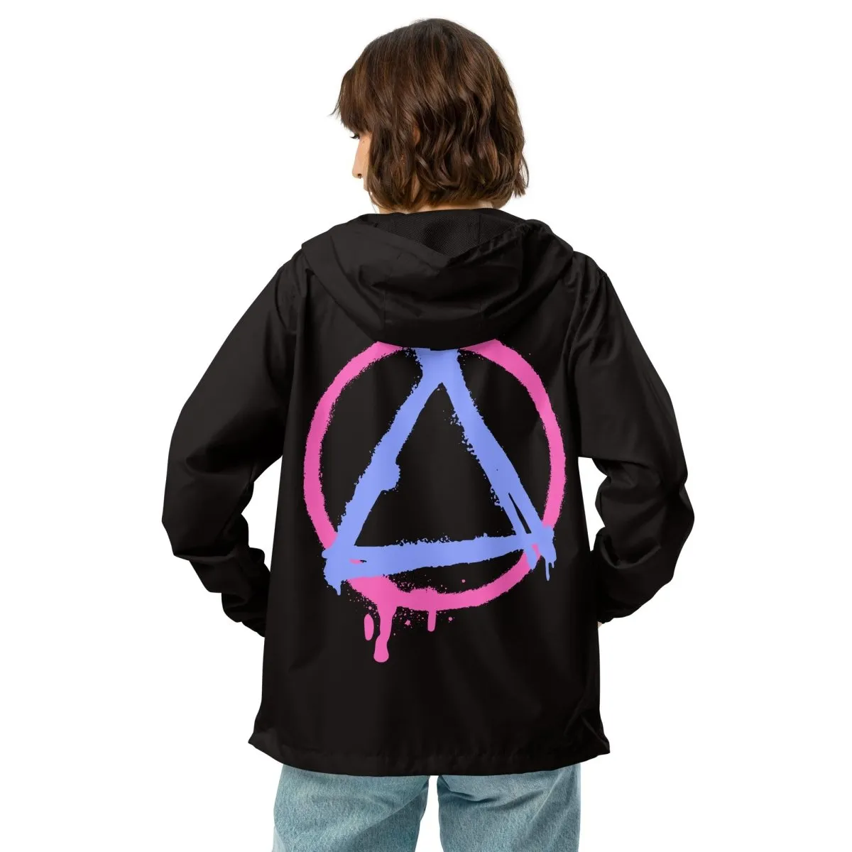 NOPE Sobriety Symbol Windbreaker - Unisex