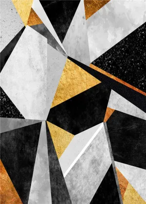 Nordic Abstract Geometry Wall Art