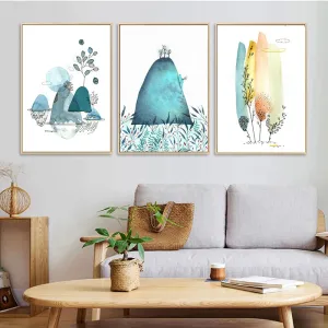 Nordic Fresh Plant Wall Art