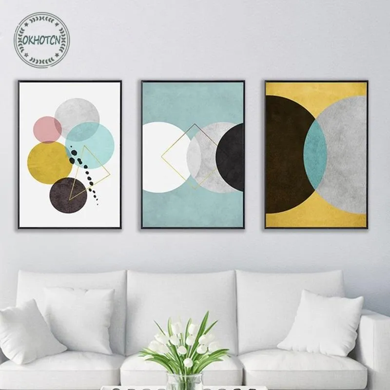 Nordic Wall Poster Abstract Modern Wall Art