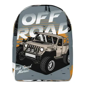 Off road adventure Minimalist Backpack