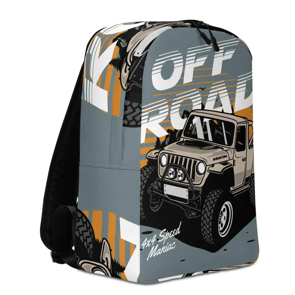 Off road adventure Minimalist Backpack
