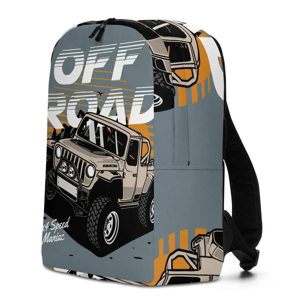Off road adventure Minimalist Backpack