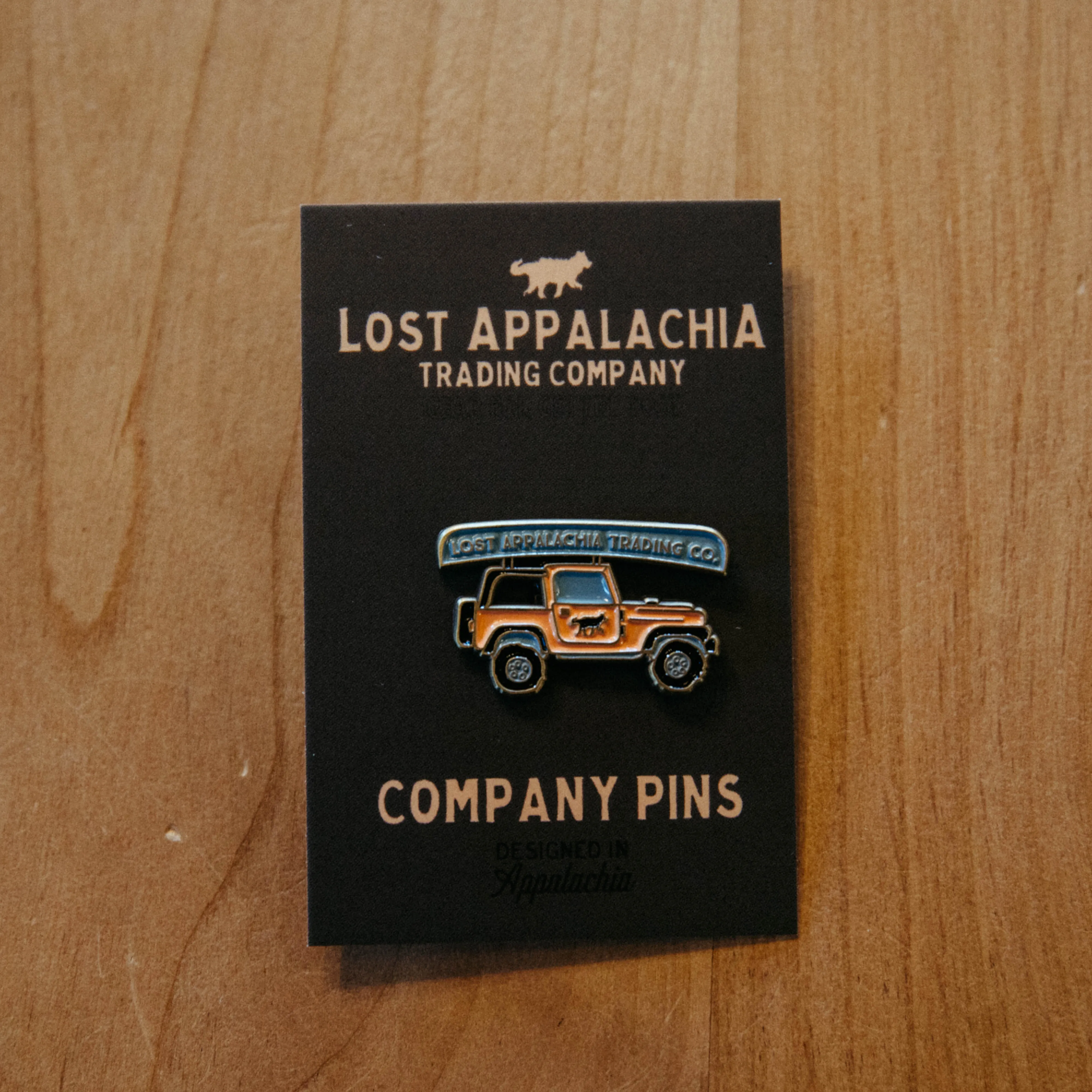 Onto the Next Adventure 4X4 Company Pin