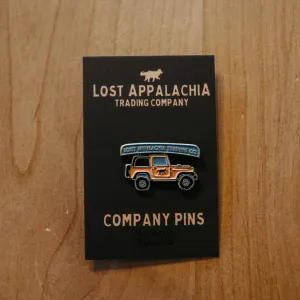 Onto the Next Adventure 4X4 Company Pin
