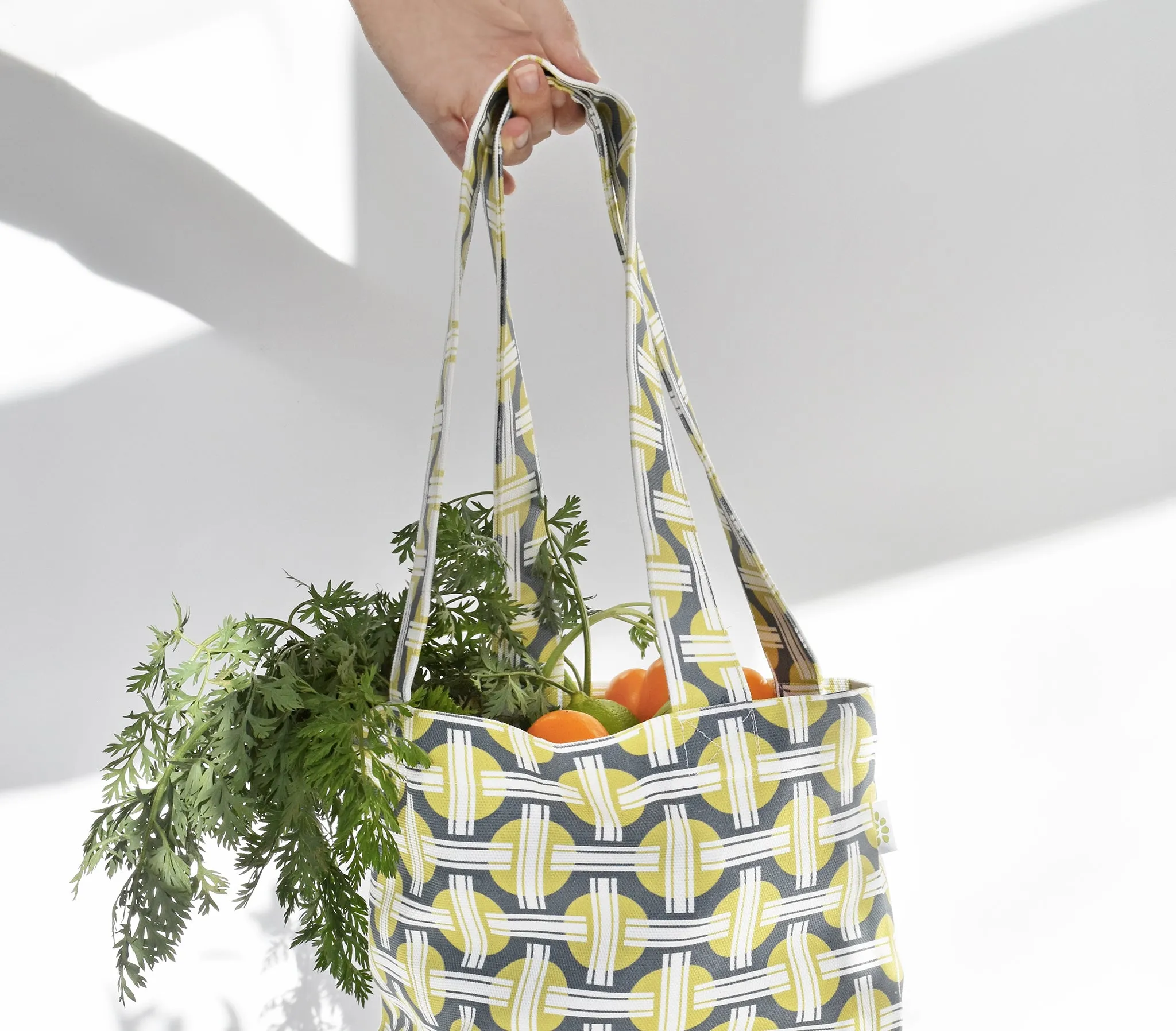 Orient Cotton Canvas Tote (15x15) – Powder Blue