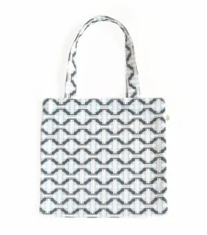 Orient Cotton Canvas Tote (15x15) – Powder Blue