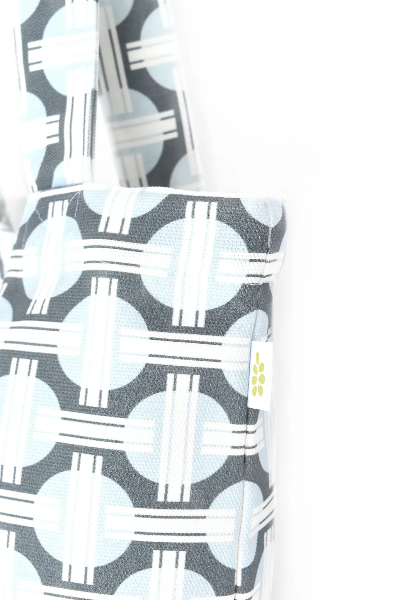 Orient Cotton Canvas Tote (15x15) – Powder Blue