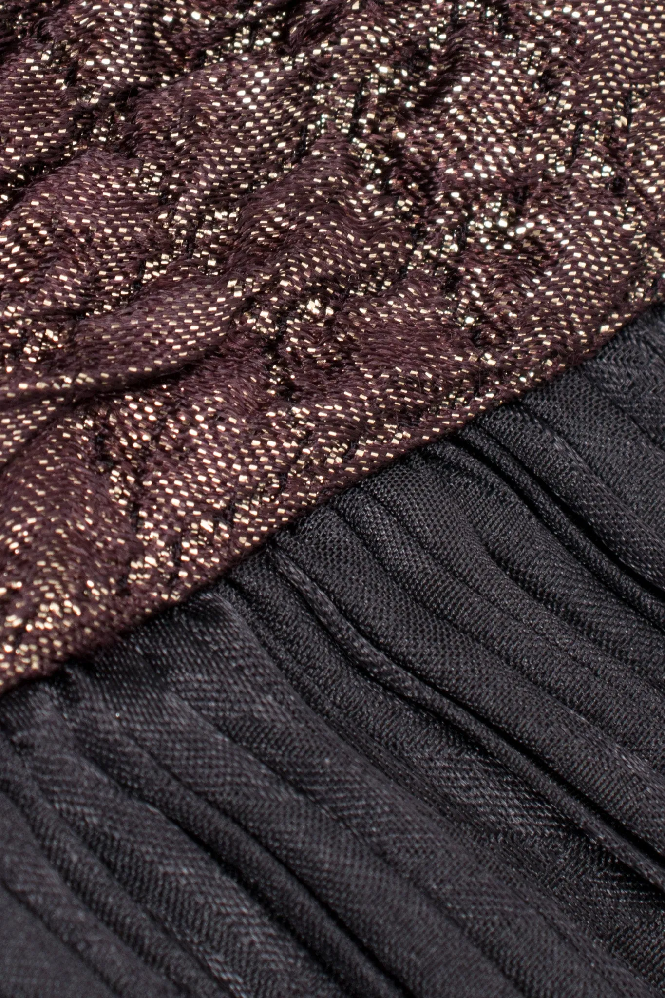 Pleated Art Deco Dress