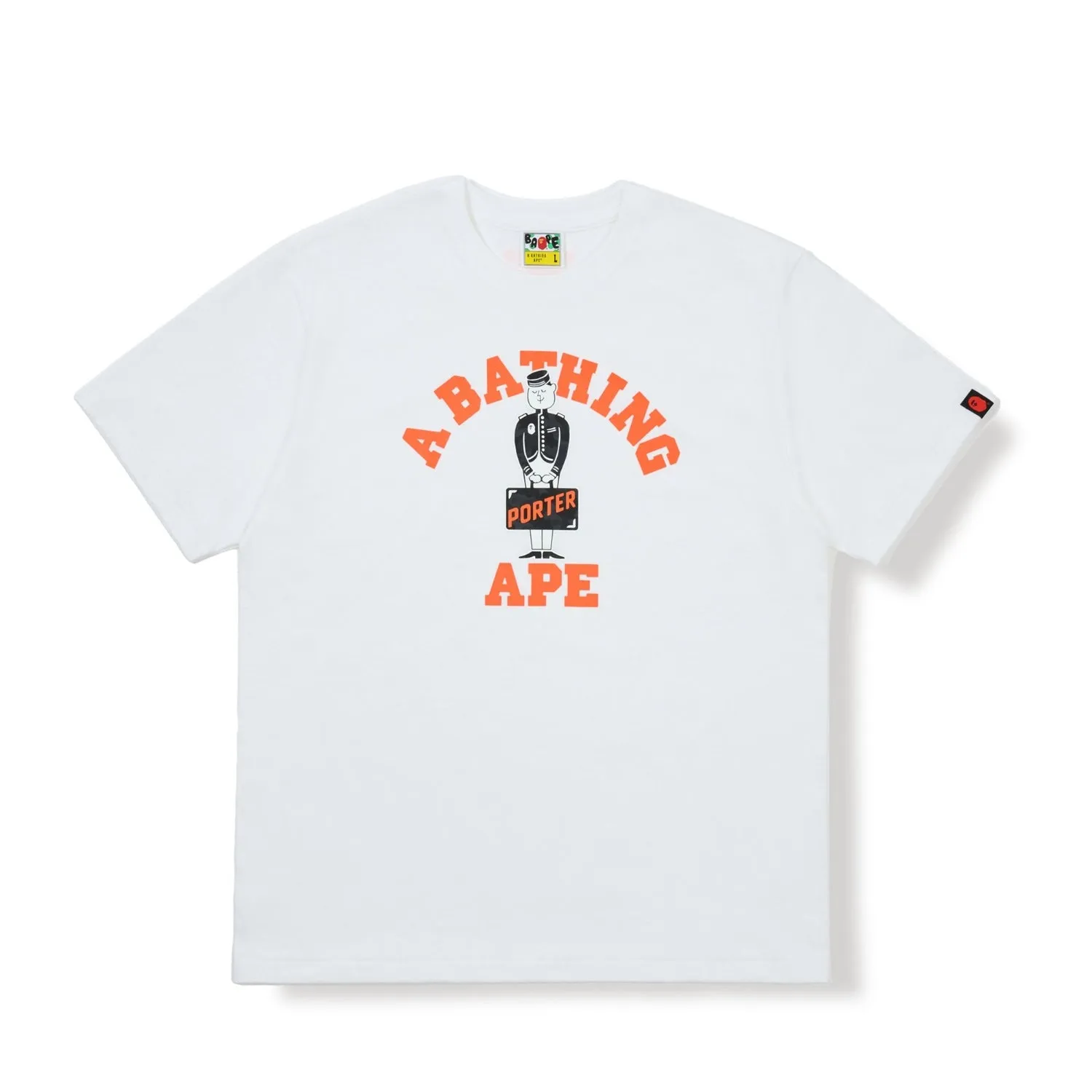 PORTER x A BATHING APE TEE & TOTE SET