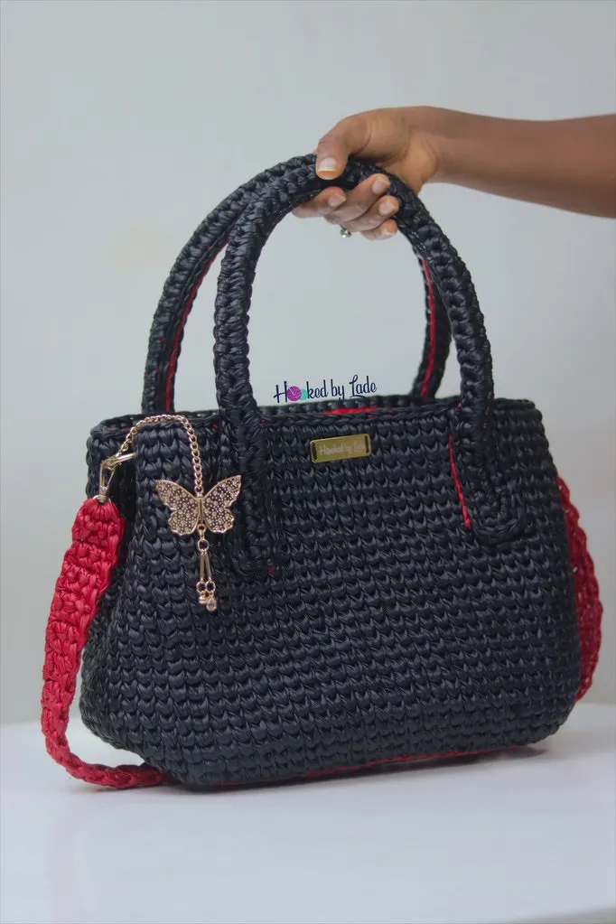 ‘Posi’ Tote crochet bag
