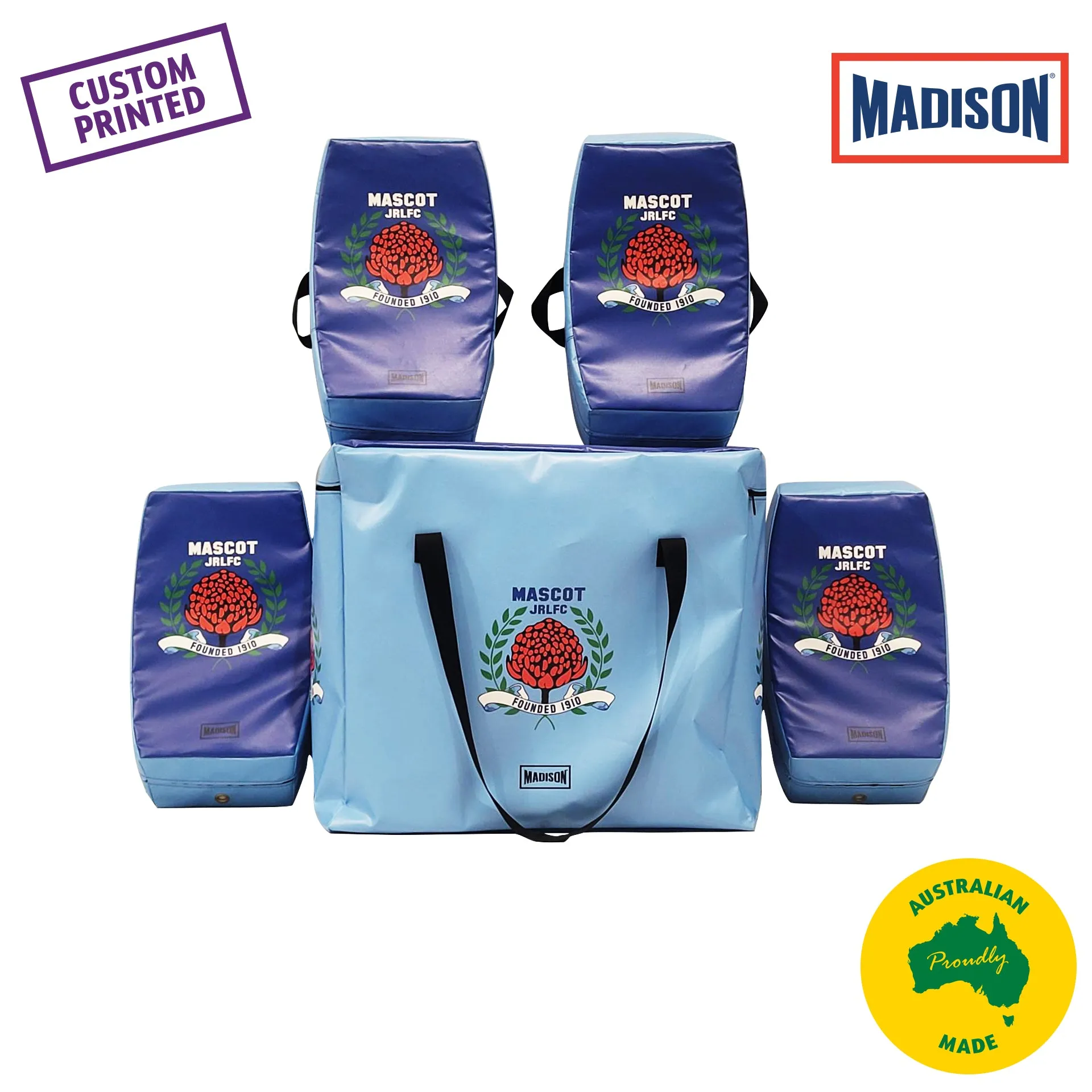 PP286-KIT – JUNIOR Defender Hit Shield   Carry Bag Kit – Custom Printed