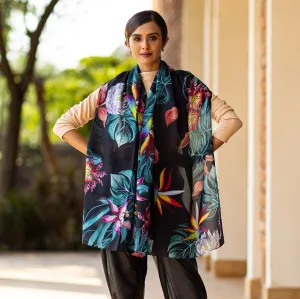 Printed Chiffon Scarf - 3300